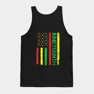 juneteenth flag 2023 Tank Top